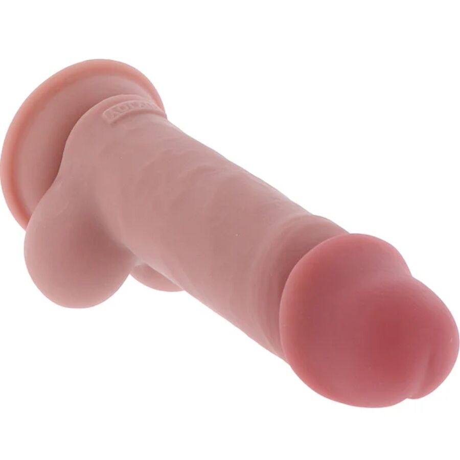 GET REAL - PENE REALISTA DE LUJO CON TESTICULOS EXTRA GRUESOS DE 17 CM