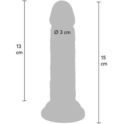 GET REAL - PENE REALISTA DE LUJO 15 CM