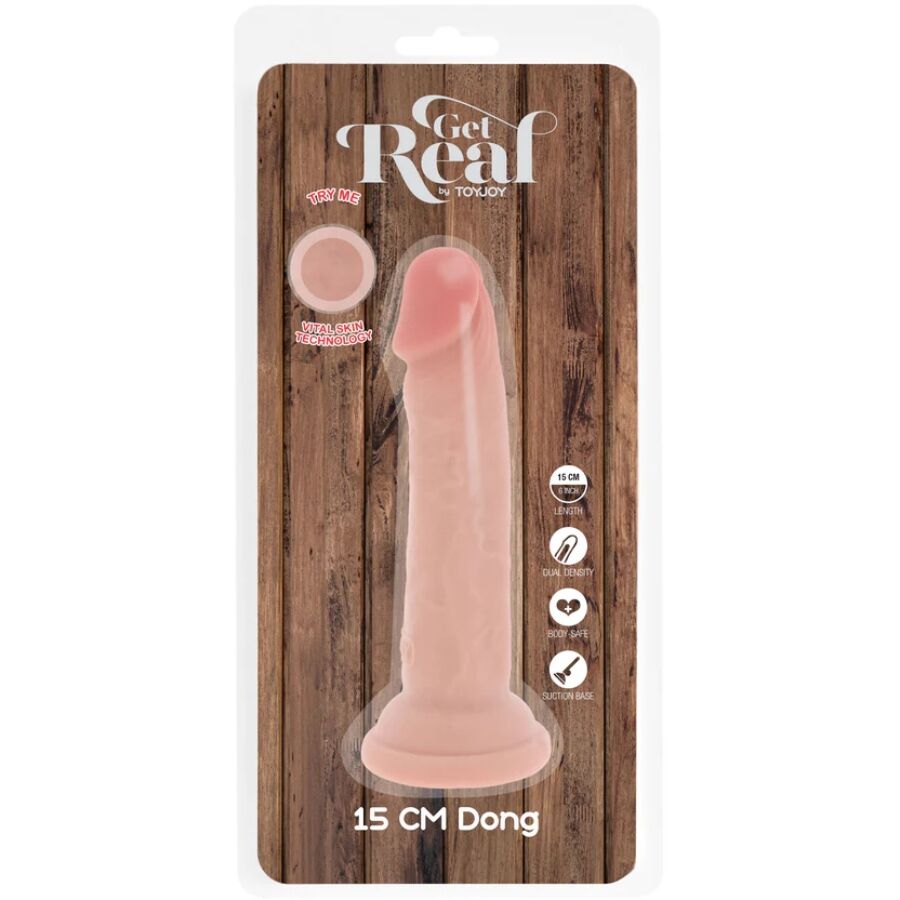 GET REAL - PENE REALISTA DE LUJO 15 CM