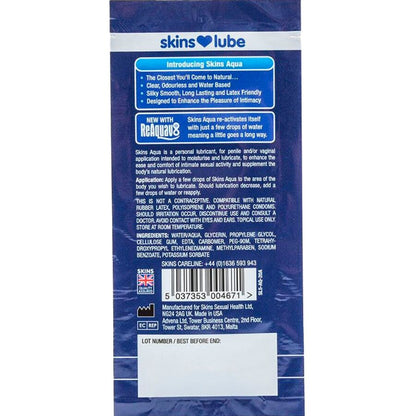 Lubricante Aqua Dosis Única 5 ML