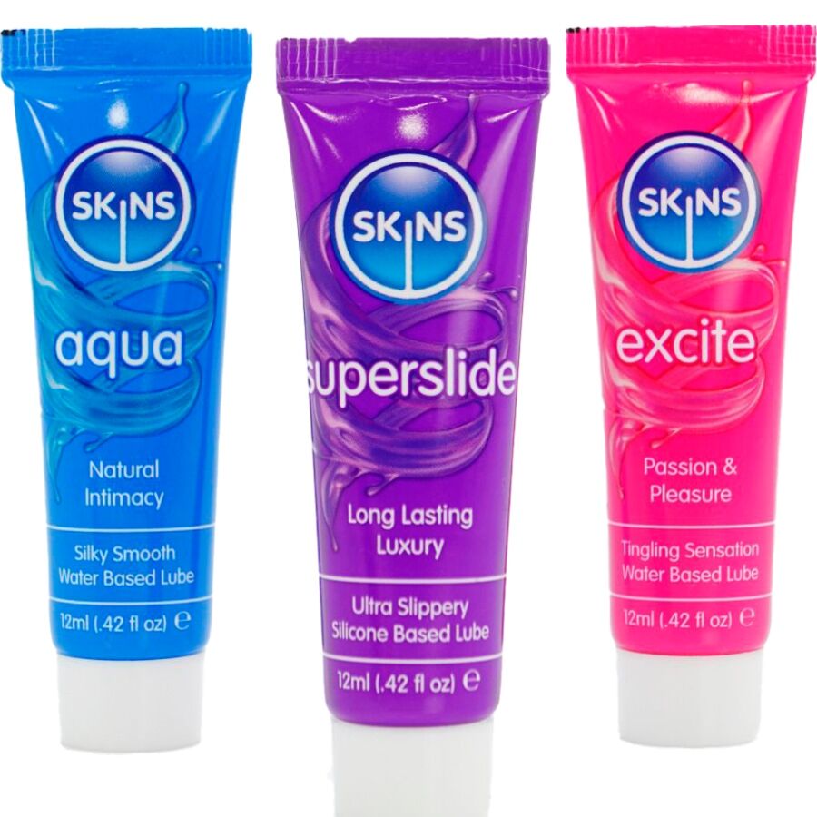 Kit de Lubricantes Vital Aqua, Superslide y Excite 3 x 12 ml