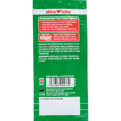 Lubricante a Base de Agua con Sabor a Sandía - Dosis Única de 5 ml