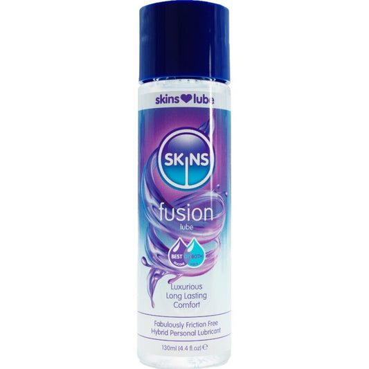 LUBRICANTE HÍBRIDO FUSION A BASE DE AGUA Y SILICONA 130 ML
