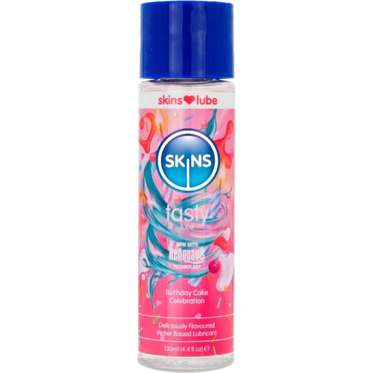 Lubricante Sabor a Pastel de Cumpleaños a Base de Agua 130 ML