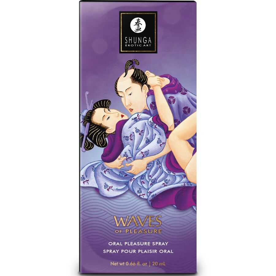 SHUNGA Spray Oral Sedutor Frutas Exóticas 20 ML para prazer oral intenso