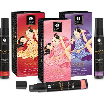 SHUNGA Spray Oral Sedutor Frutas Exóticas 20 ML para prazer oral intenso