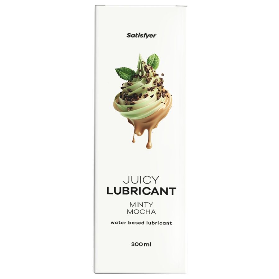 Satisfyer Lubrificante à Base de Água com Sabor Mocha e Menta 300 ML