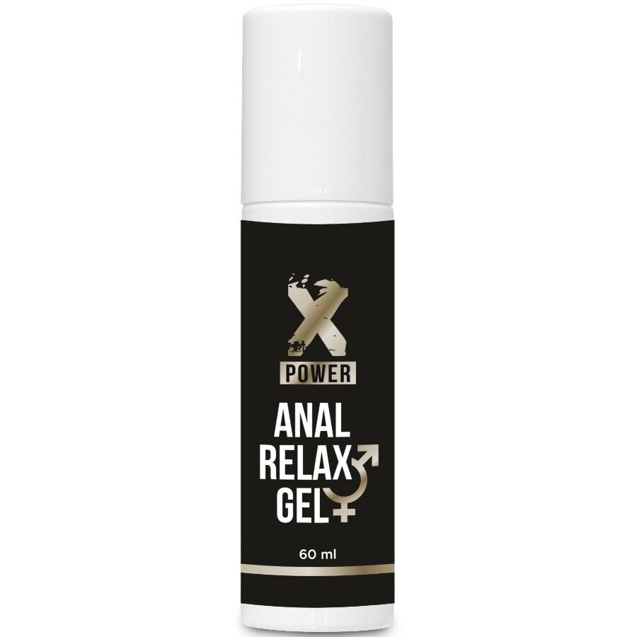 XPOWER Gel Relaxante Anal 60ml para penetração confortável e suave