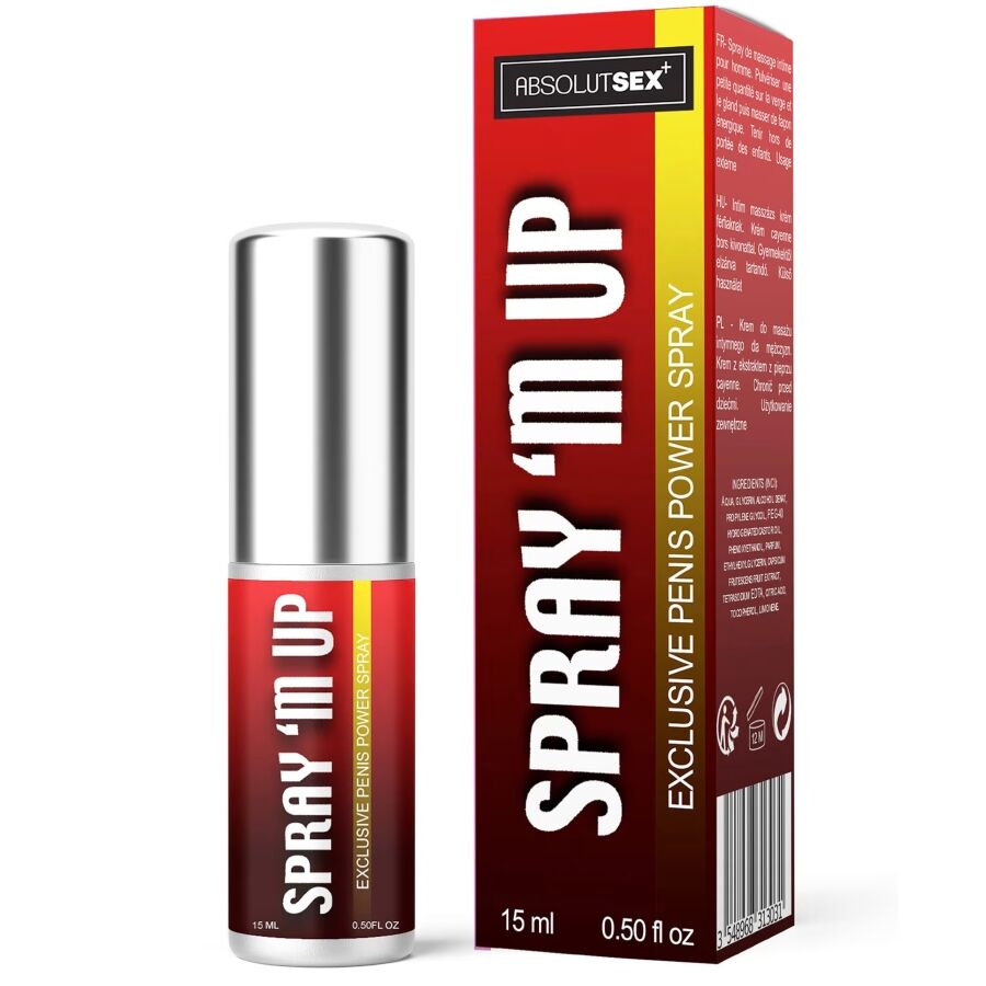 Imagem do RUF Lavetra Spray M Up 15ml, um potenciador de ereção.