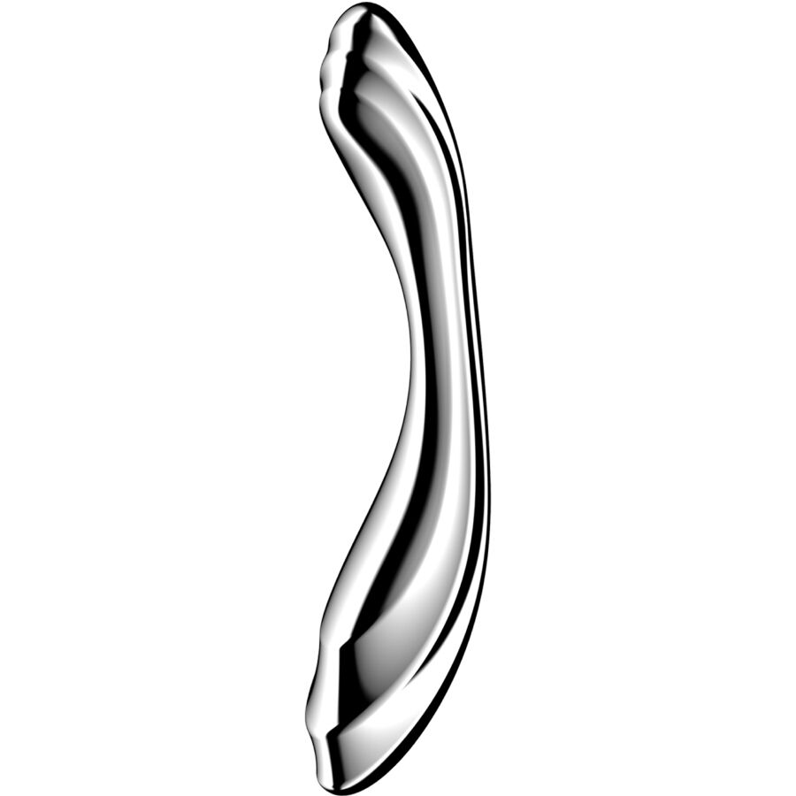 SATISFYER Pure Gravity 2 Dildo de Aço Inoxidável Dupla Extremidade