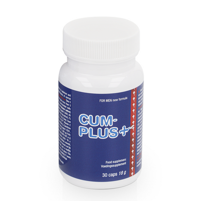 Embalagem de COBECO Cum Plus 30 Comprimidos, suplemento para fertilidade e qualidade do esperma.