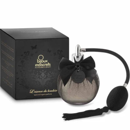 BIJOUX Spray de Ambiente Boudoir 100ml, mostrando o frasco elegante e a fragrância.