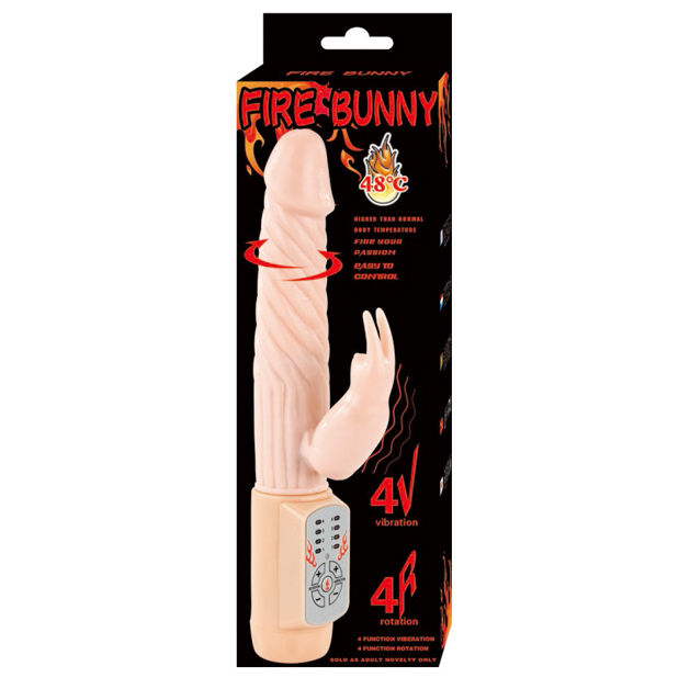 Vibrador Rotador de Coelho BAILE com Aquecimento e Múltiplas Funções para Prazer Intenso.