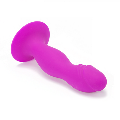 Close-up do Plug Anal Realístico PRETTY LOVE Booty Paixão de silicone macio, mostrando detalhes e textura
