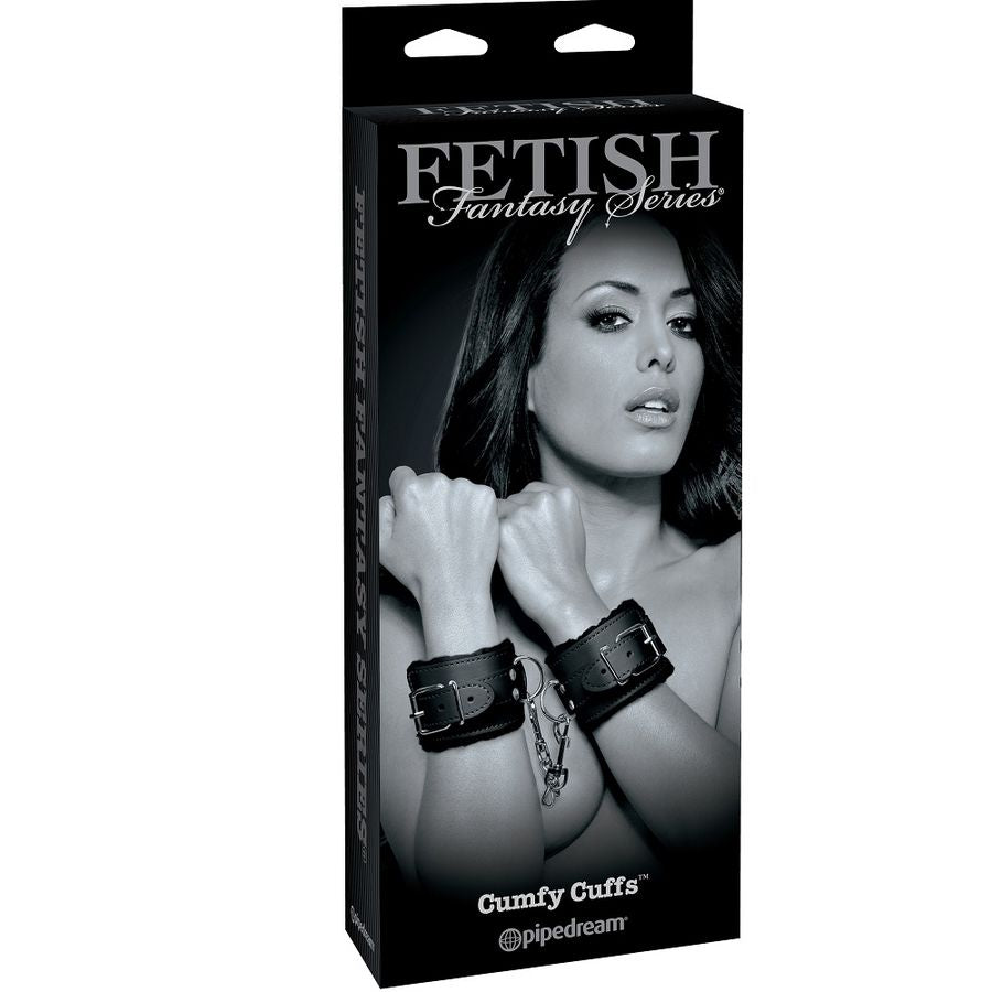 Algemas FETISH FANTASY LIMITED EDITION Cumfy Punhos forradas em pele sintética