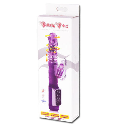 Vibrador Coelho Borboleta Príncipe BAILE com dupla rotação e estimulação clitoriana.