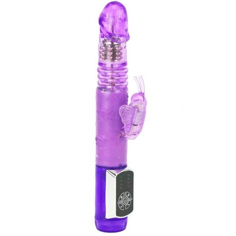 Vibrador Coelho Borboleta Príncipe BAILE com dupla rotação e estimulação clitoriana.