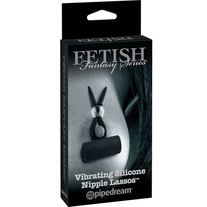 Close-up do FETISH FANTASY Estimulador de Mamilos de Silicone Vibrante Edição Limitada, mostrando seu design elegante.