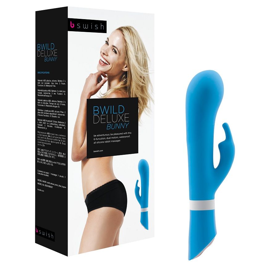B SWISH - VIBRADOR CONEJO DE JADE BWILD DELUXE 
