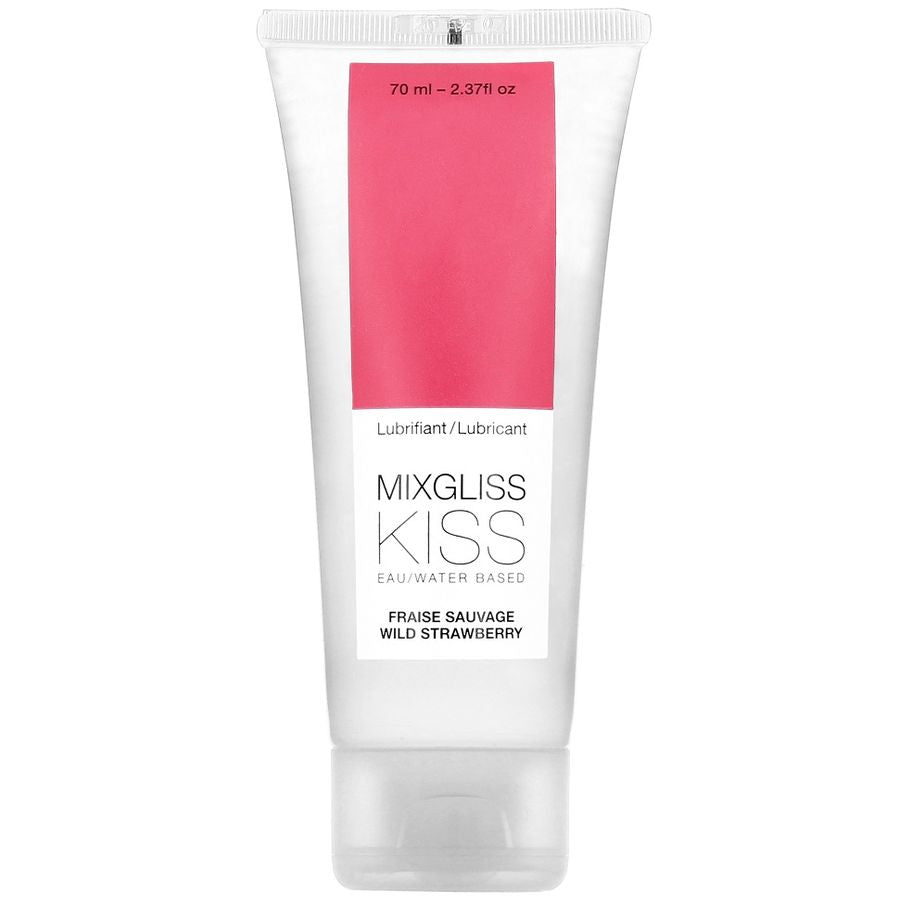 MIXGLISS - LUBRICANTE A BASE DE AGUA SABOR A FRESA 70 ML