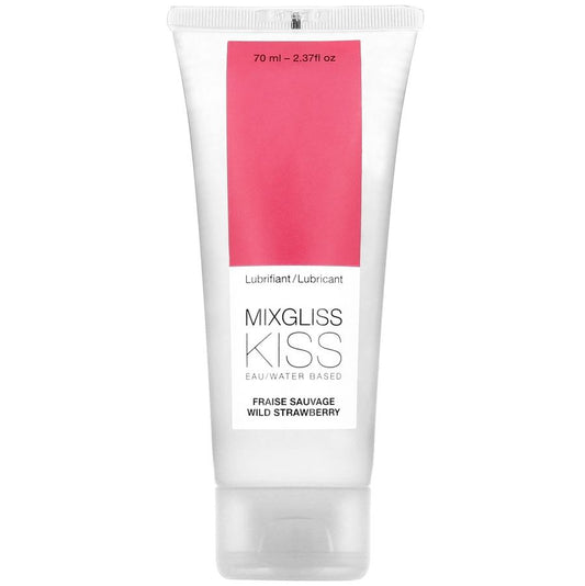 MIXGLISS - LUBRICANTE A BASE DE AGUA SABOR A FRESA 70 ML