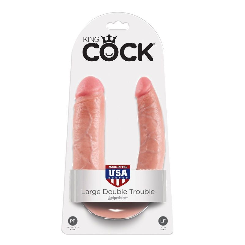 Dildo Doble Grande Doble Problema Carne