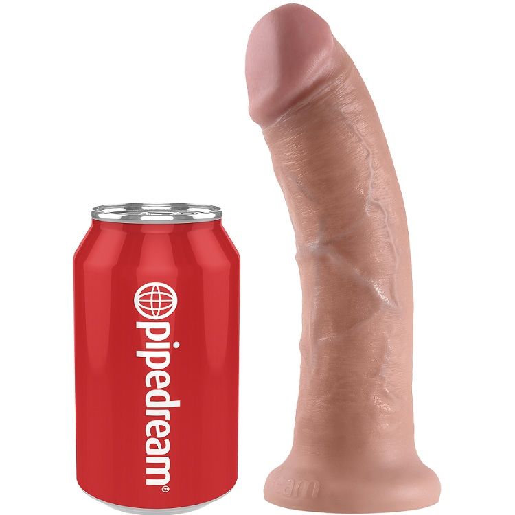 Dildo Realista Color Carne con Ventosa 20.3 CM
