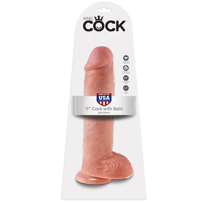 Dildo Realista Carne con Bolas 28 cm