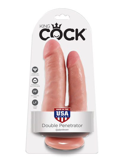 Dildo Doble Realista Color Carne