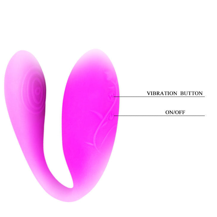 Vibrador Pretty Love Fascination Lilac para estimulação clitoriana, ponto G e anal.
