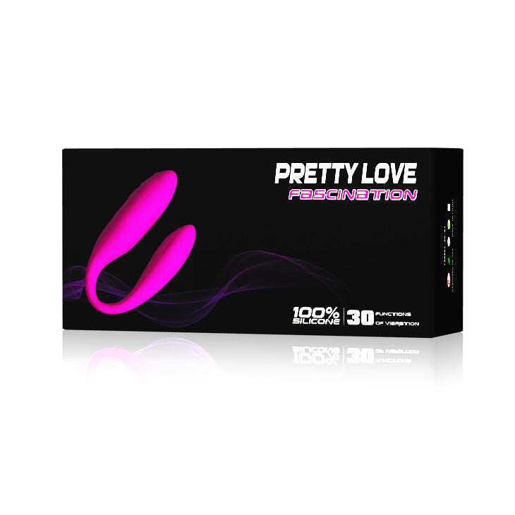 Vibrador Pretty Love Fascination Lilac para estimulação clitoriana, ponto G e anal.