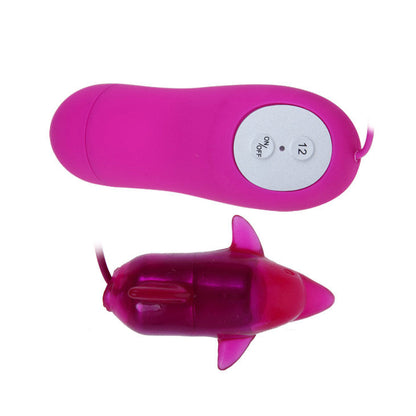 PRETTY LOVE Vibrador Golfinho Secreto com 12 Funções, em silicone lilás.