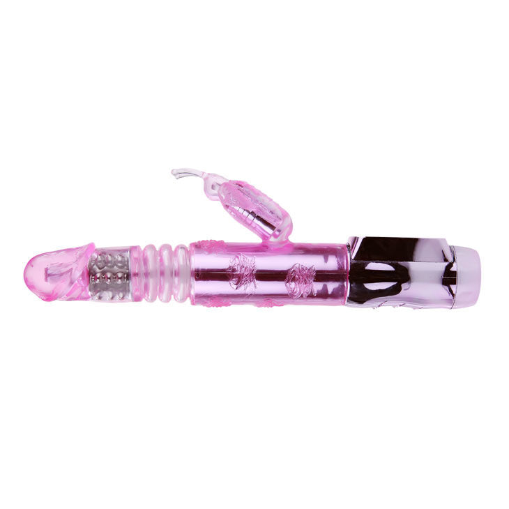 Vibrador BAILE Coelho Borboleta Pulsante com dupla estimulação e design ergonómico para prazer intenso.