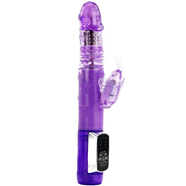 Vibrador Coelho Borboleta Príncipe BAILE com dupla rotação e estimulação clitoriana.