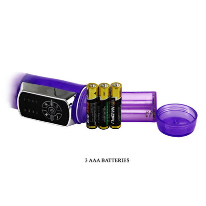 Vibrador Coelho Borboleta Príncipe BAILE com dupla rotação e estimulação clitoriana.
