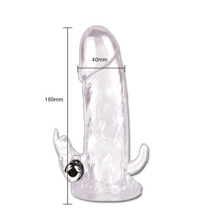 Imagem do Baile Extensor Peniano Multiusos com Bala Vibratória, mostrando o design e as características do produto.