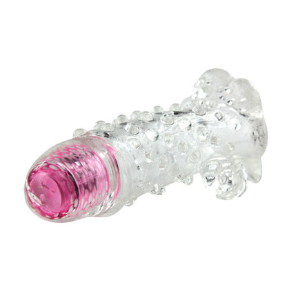 Detalhe do Extensor Peniano Vibratório BAILE Brave III com Sensor, mostrando a textura e a ponta vibratória.