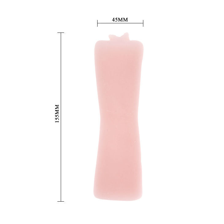 Close-up of the BAILE Manga Masturbador Masculino Angel Soft Touch Vagina, highlighting its realistic texture and design.