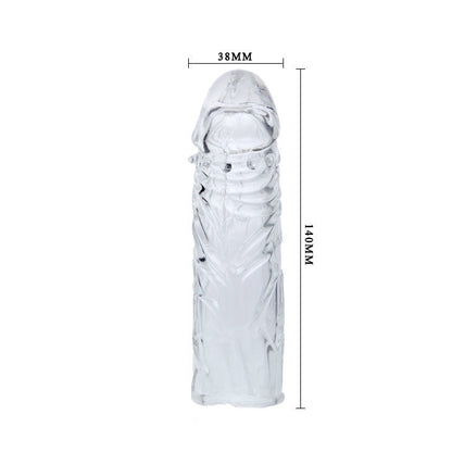 Capa para Pénis BAILE em Silicone Adaptável 13cm