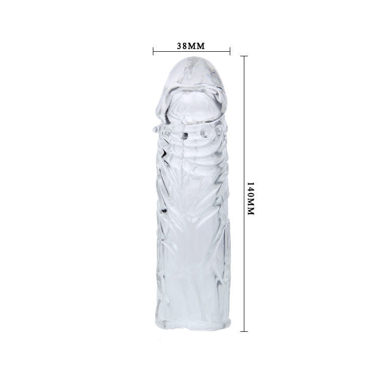 Capa para Pénis BAILE em Silicone Adaptável 13cm