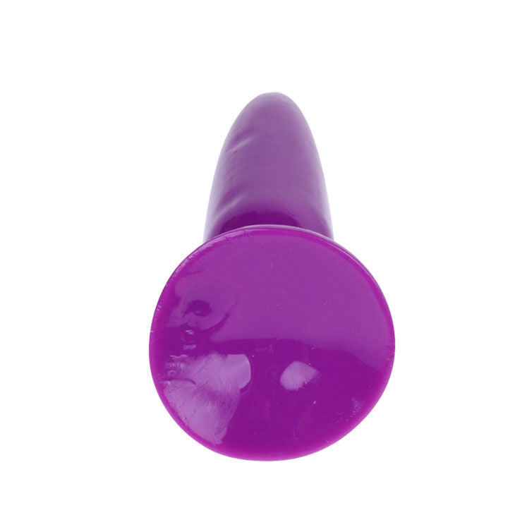 Close-up do BAILE Plug Anal Pequeno Rosa 15 cm Confortável mostrando sua textura e formato cônico.