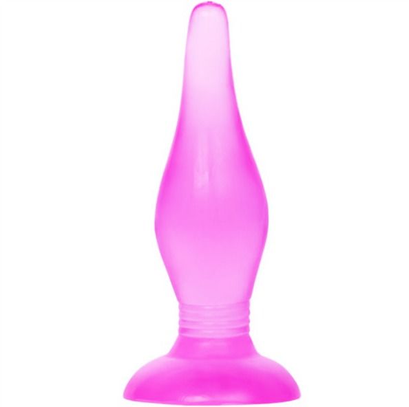 Plug anal BAILE Soft Touch Lilás 14.2 cm para estimulação anal.