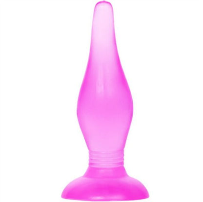 Plug anal BAILE Soft Touch Lilás 14.2 cm para estimulação anal.