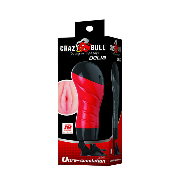 Masturbador Vaginal con Base de Succión