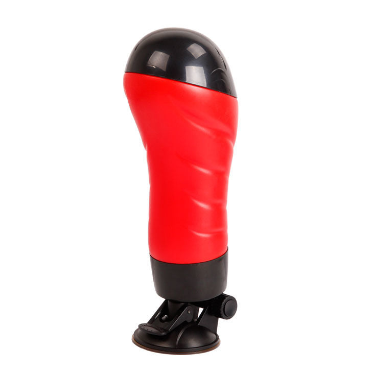 Masturbador Vaginal con Base y Vibración por Voz