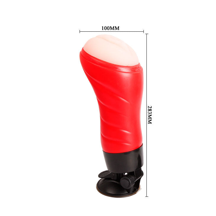 Masturbador Vaginal con Base y Vibración por Voz