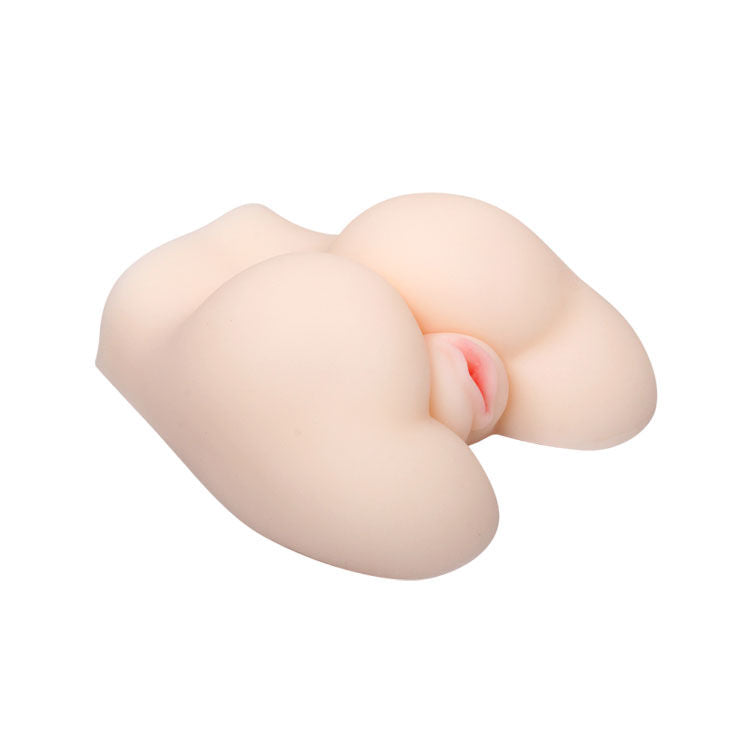 Close-up do masturbador BAILE Vagina e Ânus com Cyberskin e vibrador.