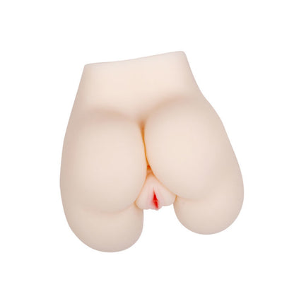 Close-up do masturbador BAILE Vagina e Ânus com Cyberskin e vibrador.