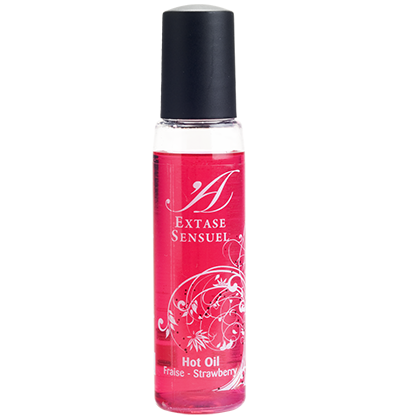 Aceite Estimulante de Fresa Calor Viaje 35 ml