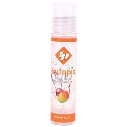 ID Frutopia Lubrificante Sabor Manga 30 ML para prazer aromatizado e natural.